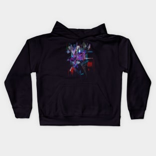 Patch Abstract Color Kids Hoodie